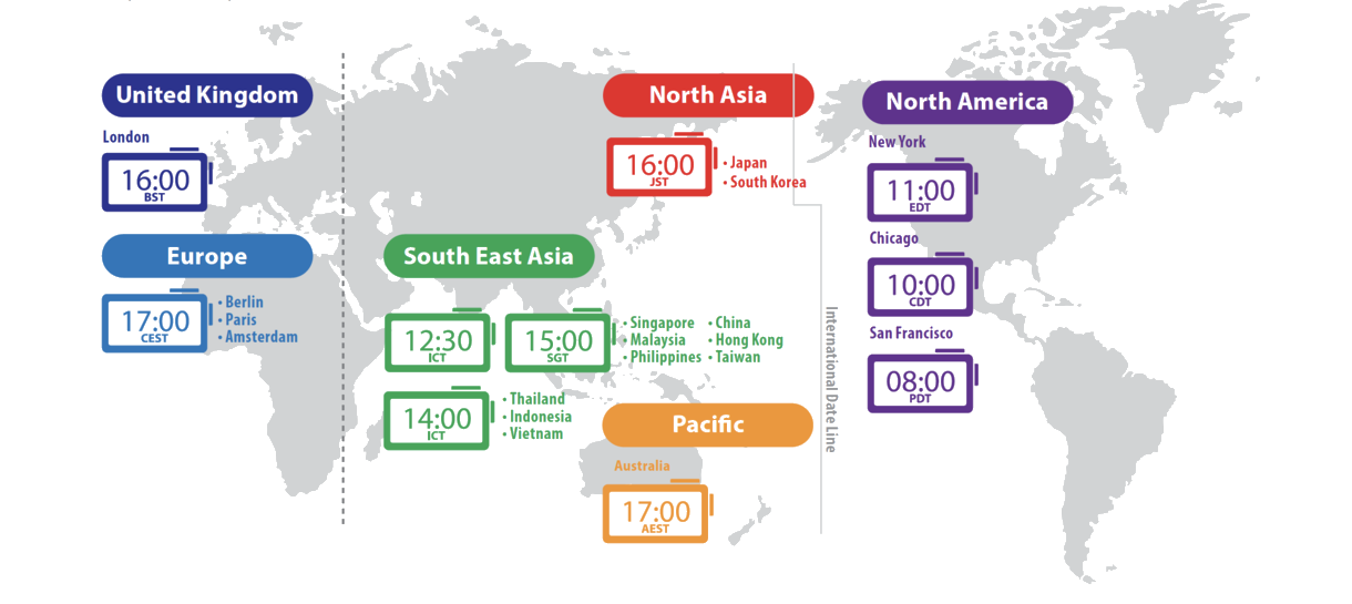 Eclipse Business Media - Webinar Map